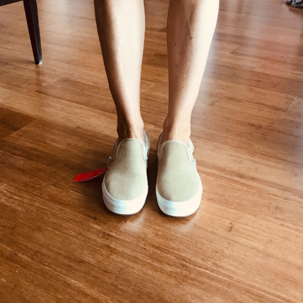 Vans Suede Slip On Sneakers